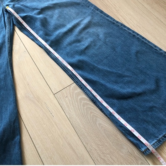 Zara High Rise Wide Leg Jeans - Picture 10 of 11